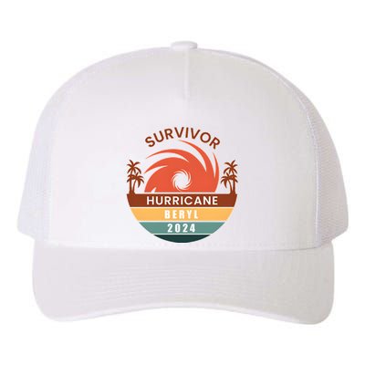 Survivor Hurricane Beryl 2024 Yupoong Adult 5-Panel Trucker Hat