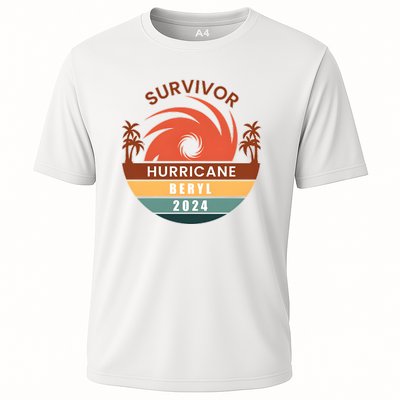 Survivor Hurricane Beryl 2024 Cooling Performance Crew T-Shirt