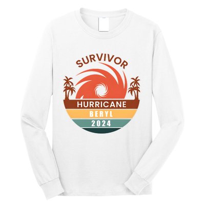 Survivor Hurricane Beryl 2024 Long Sleeve Shirt