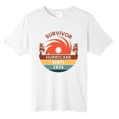 Survivor Hurricane Beryl 2024 Tall Fusion ChromaSoft Performance T-Shirt