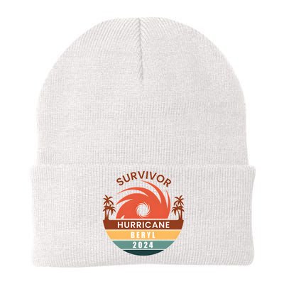 Survivor Hurricane Beryl 2024 Knit Cap Winter Beanie