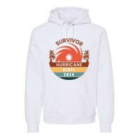 Survivor Hurricane Beryl 2024 Premium Hoodie