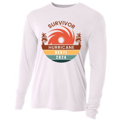 Survivor Hurricane Beryl 2024 Cooling Performance Long Sleeve Crew