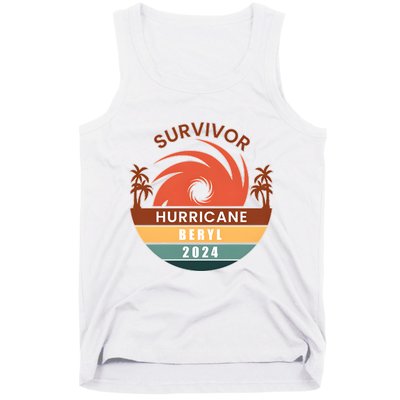 Survivor Hurricane Beryl 2024 Tank Top