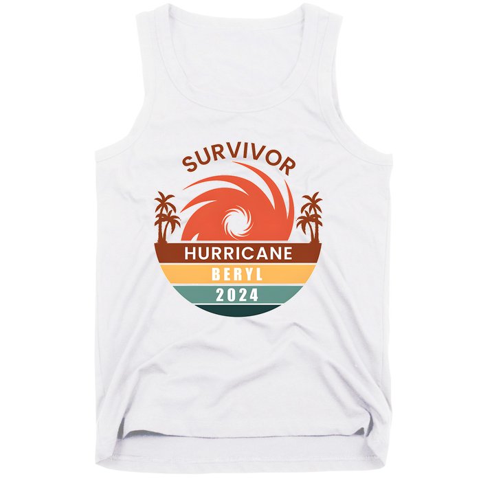 Survivor Hurricane Beryl 2024 Tank Top