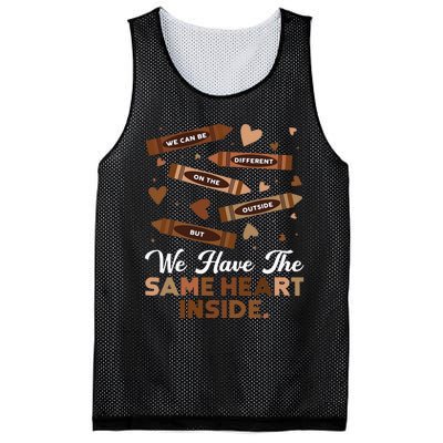 Same Heart Black History Month Juneteenth African Pride Mesh Reversible Basketball Jersey Tank