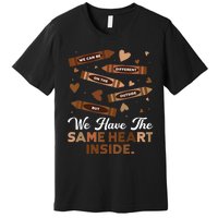 Same Heart Black History Month Juneteenth African Pride Premium T-Shirt