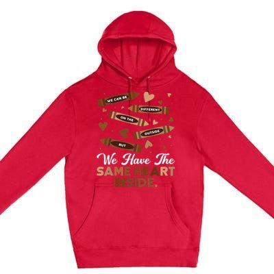 Same Heart Black History Month Juneteenth African Pride Premium Pullover Hoodie