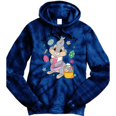 So Hopping Boujee Bunny Easter Tie Dye Hoodie