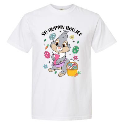 So Hopping Boujee Bunny Easter Garment-Dyed Heavyweight T-Shirt