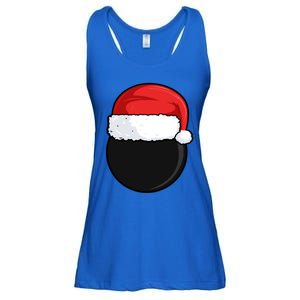 Santa Hockey Ball Meaningful Gift ’S Christmas Gift Ladies Essential Flowy Tank