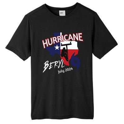 Storm Hurricane Beryl Texas Hurricane Hurricane 2024 Journeyman Linem Tall Fusion ChromaSoft Performance T-Shirt