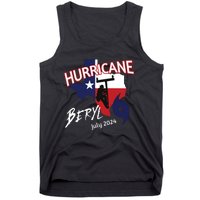 Storm Hurricane Beryl Texas Hurricane Hurricane 2024 Journeyman Linem Tank Top