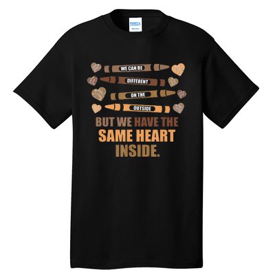 Same Heart Black History Month African American Tall T-Shirt