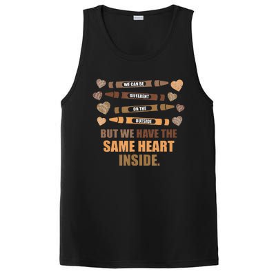 Same Heart Black History Month African American PosiCharge Competitor Tank