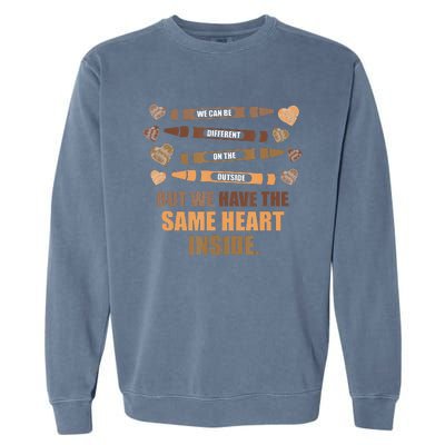 Same Heart Black History Month African American Garment-Dyed Sweatshirt