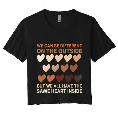 Same Heart Black History Month African American Pride Crop Top
