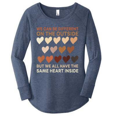 Same Heart Black History Month African American Pride Women's Perfect Tri Tunic Long Sleeve Shirt