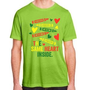 Same Heart Black History Month African American Juneteenth Gift Adult ChromaSoft Performance T-Shirt