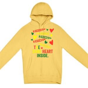 Same Heart Black History Month African American Juneteenth Gift Premium Pullover Hoodie