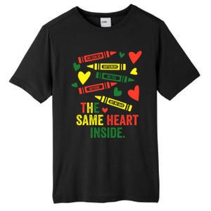 Same Heart Black History Month African American Juneteenth Gift Tall Fusion ChromaSoft Performance T-Shirt