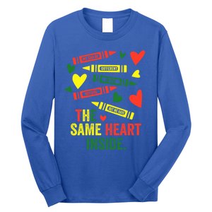 Same Heart Black History Month African American Juneteenth Gift Long Sleeve Shirt