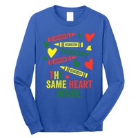 Same Heart Black History Month African American Juneteenth Gift Long Sleeve Shirt