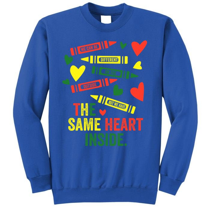 Same Heart Black History Month African American Juneteenth Gift Sweatshirt