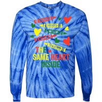 Same Heart Black History Month African American Juneteenth Gift Tie-Dye Long Sleeve Shirt