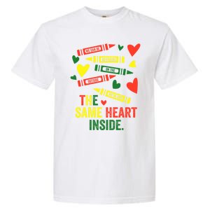 Same Heart Black History Month African American Juneteenth Gift Garment-Dyed Heavyweight T-Shirt