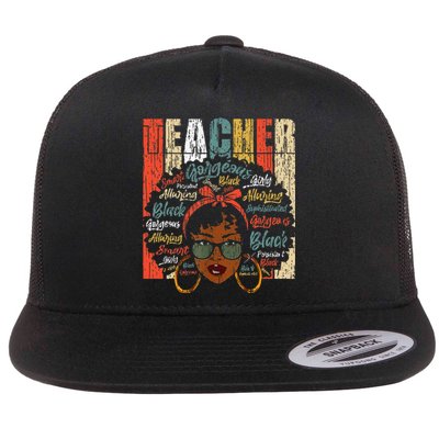 Same Heart Black History Month African American Flat Bill Trucker Hat