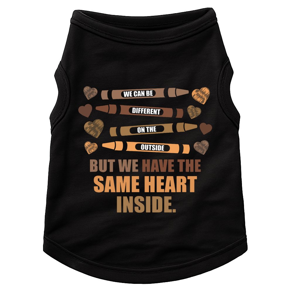 Same Heart Black History Month African American Doggie Tank