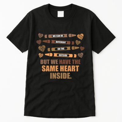 Same Heart Black History Month African American Tall T-Shirt