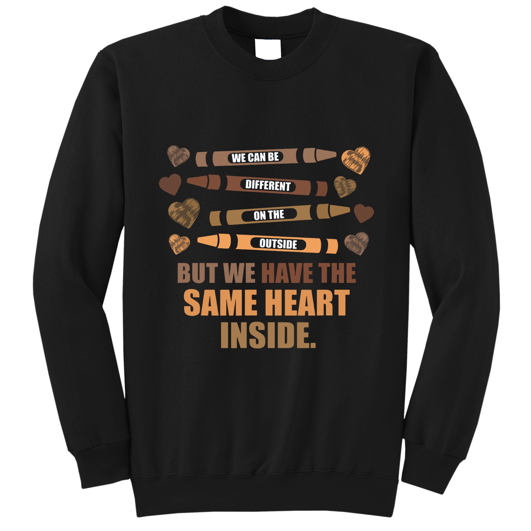 Same Heart Black History Month African American Tall Sweatshirt