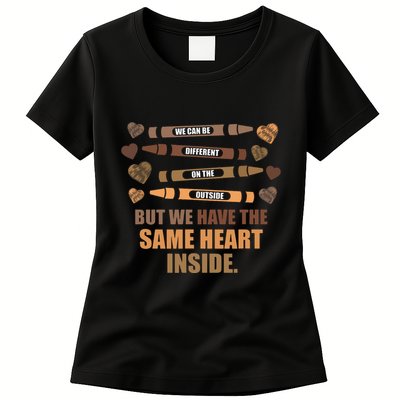 Same Heart Black History Month African American Womens T-Shirt