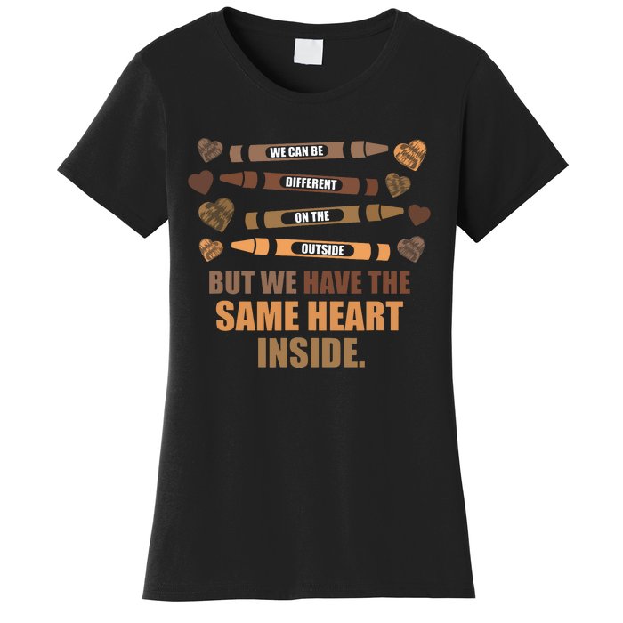 Same Heart Black History Month African American Women's T-Shirt