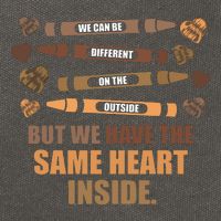 Same Heart Black History Month African American Cotton Canvas Backpack