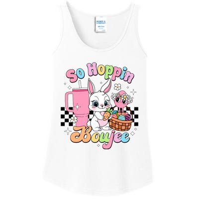 So Hoppin Boujee Cute Bunny Easter Day Easter Egg Ladies Essential Tank