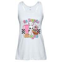 So Hoppin Boujee Cute Bunny Easter Day Easter Egg Ladies Essential Flowy Tank