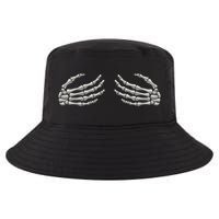 Skeleton Hands Breast Halloween Cool Comfort Performance Bucket Hat