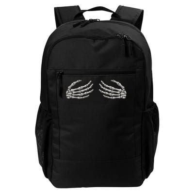 Skeleton Hands Breast Halloween Daily Commute Backpack