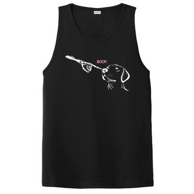 Skeleton Hand Boop Dog Nose Halloween PosiCharge Competitor Tank