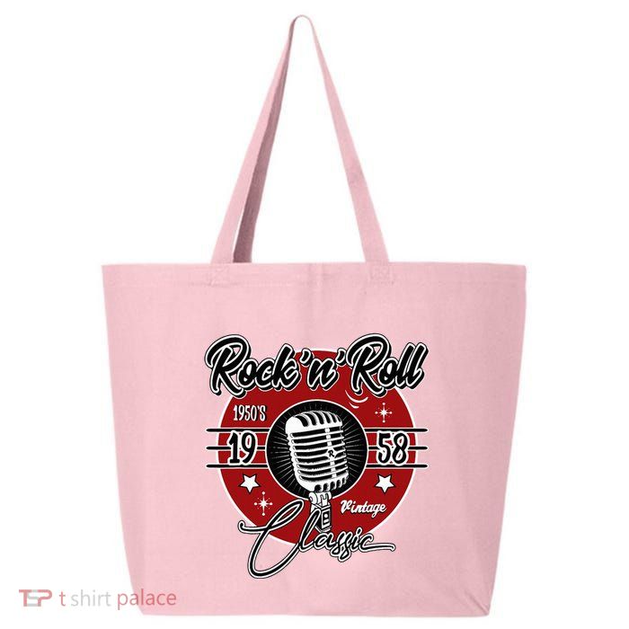 Sock Hop Clothes 50s Greaser Doo Wop Retro Rockabilly 1 25L Jumbo Tote