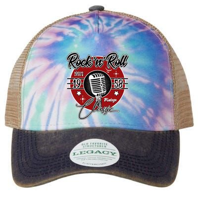 Sock Hop Clothes 50s Greaser Doo Wop Retro Rockabilly 1 Legacy Tie Dye Trucker Hat