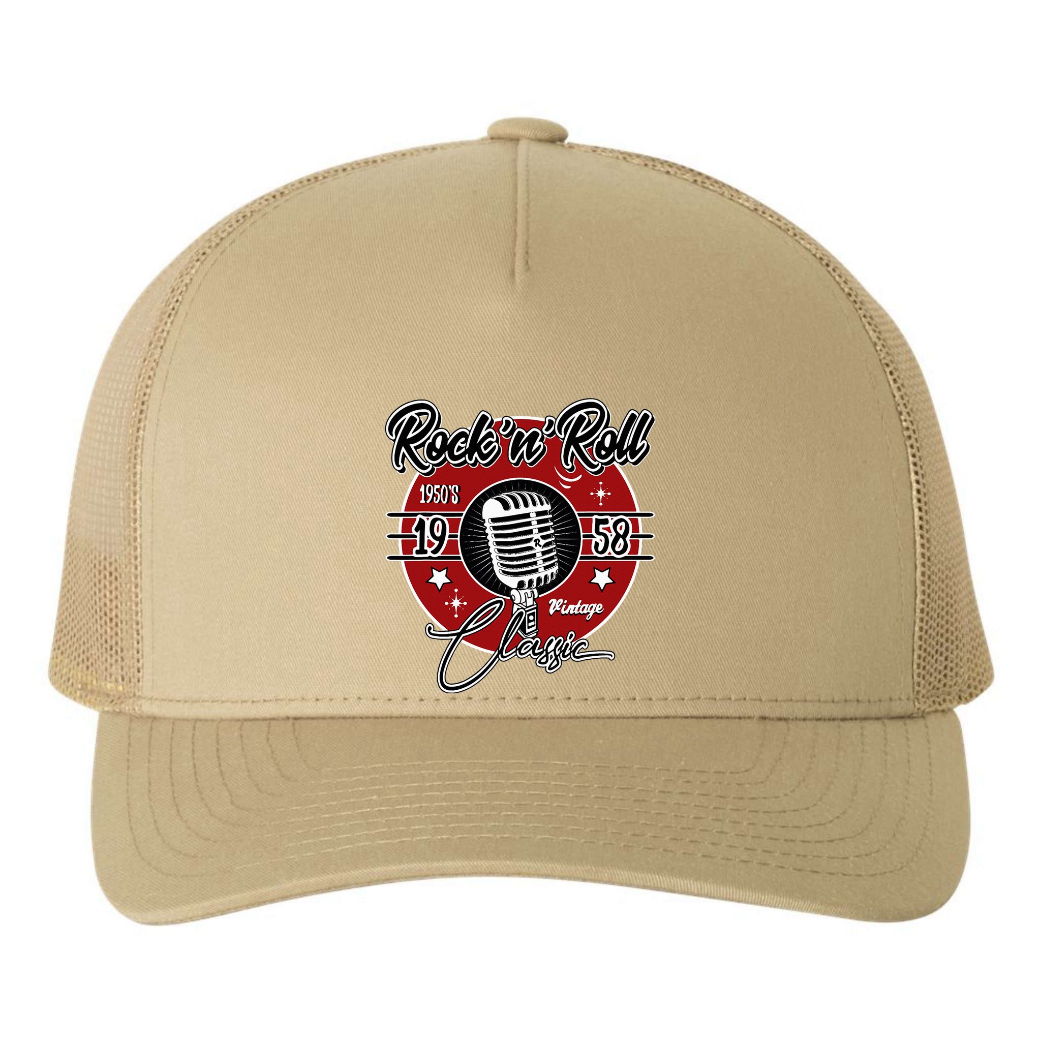 Sock Hop Clothes 50s Greaser Doo Wop Retro Rockabilly 1 Yupoong Adult 5-Panel Trucker Hat