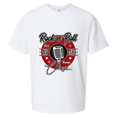 Sock Hop Clothes 50s Greaser Doo Wop Retro Rockabilly 1 Sueded Cloud Jersey T-Shirt