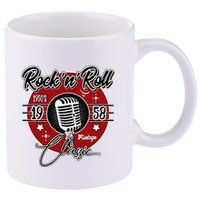 Sock Hop Clothes 50s Greaser Doo Wop Retro Rockabilly 1 11oz C Handle Ceramic Mug