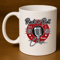 Sock Hop Clothes 50s Greaser Doo Wop Retro Rockabilly 1 11oz C Handle Ceramic Mug