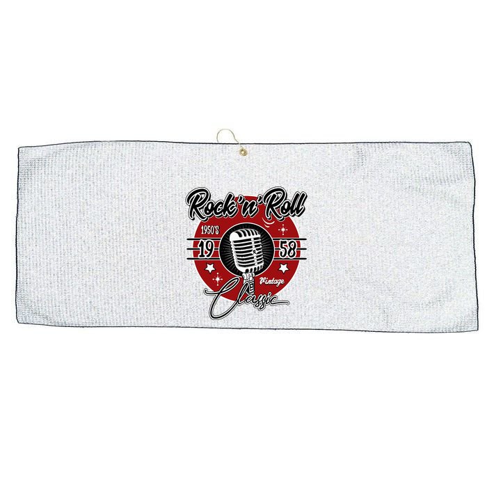 Sock Hop Clothes 50s Greaser Doo Wop Retro Rockabilly 1 Large Microfiber Waffle Golf Towel