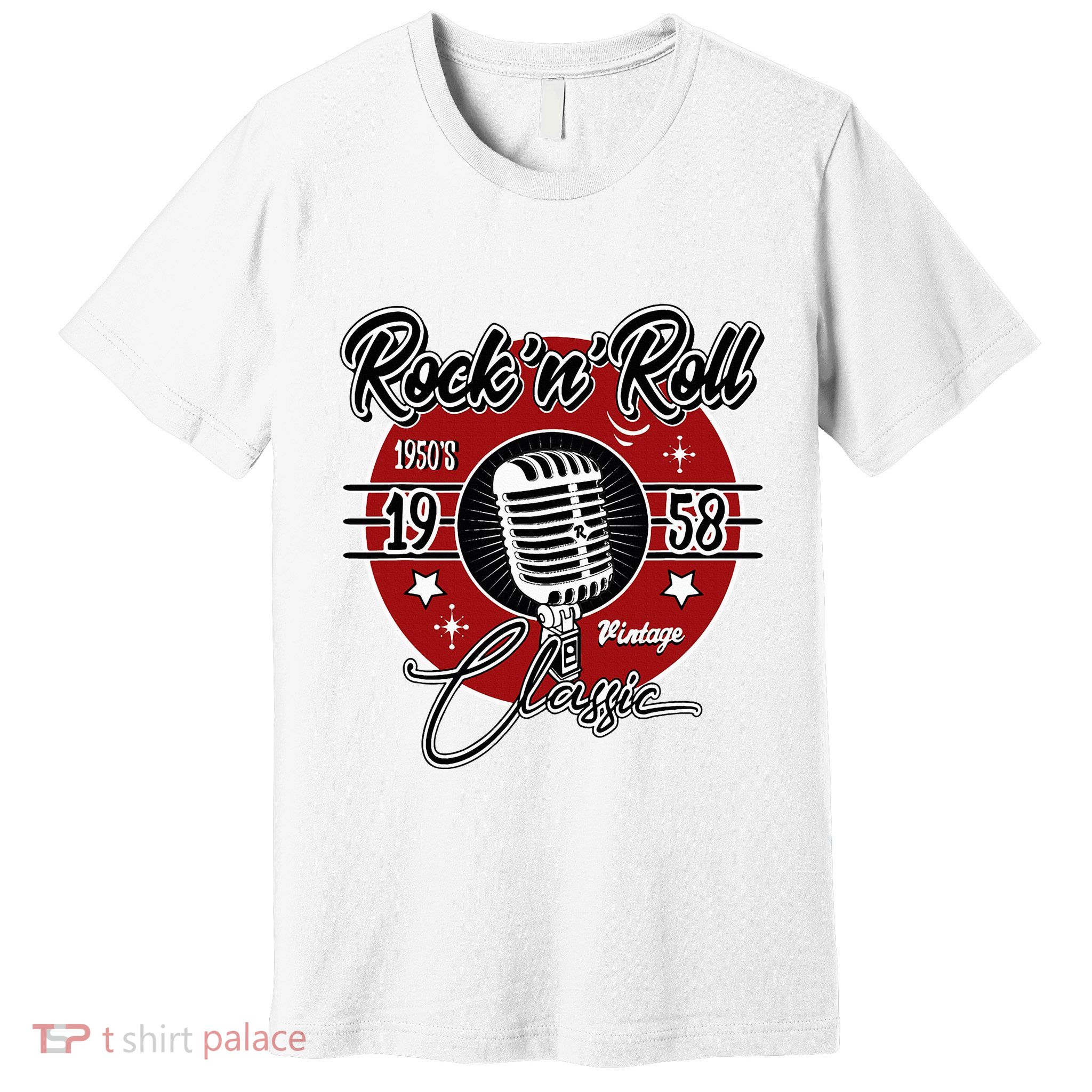 Sock Hop Clothes 50s Greaser Doo Wop Retro Rockabilly 1 Premium T-Shirt